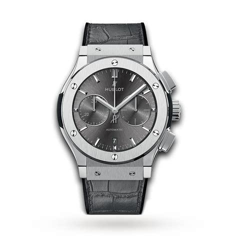 hublot classic fusion grey 45mm|Hublot classic fusion chronograph 45mm.